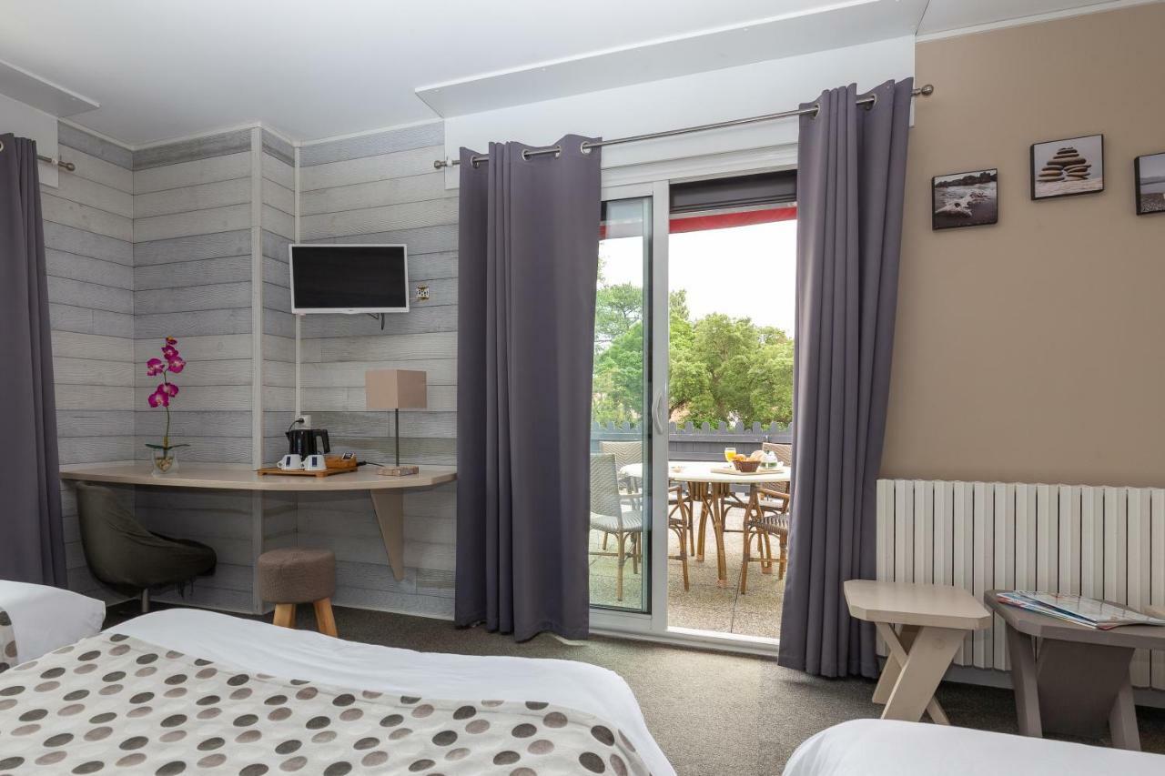 LOGIS Hôtel Le Rond Point Soorts-Hossegor Exterior foto
